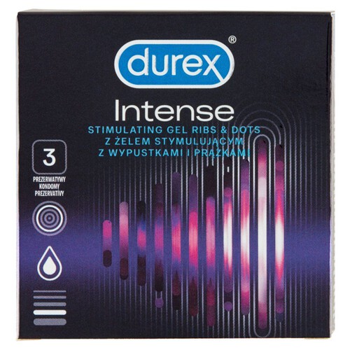 Intense Prezerwatywy Durex 3 sztuki