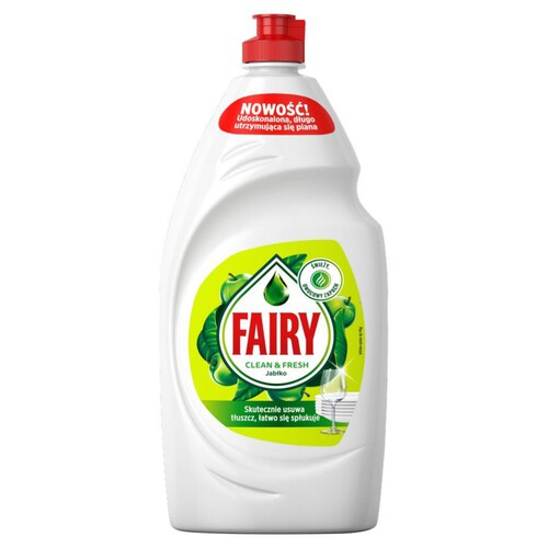 Płyn do mycia naczyń jabłko FAIRY 900 ml