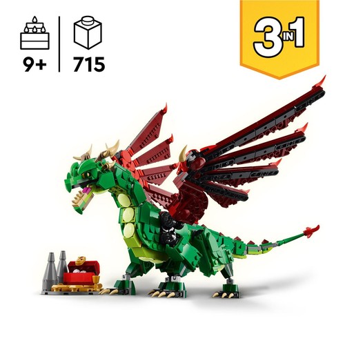 Creator 3 w 1 Średniowieczny smok 31161 LEGO 1 sztuka