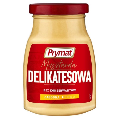 Musztarda delikatesowa. Prymat 185 g