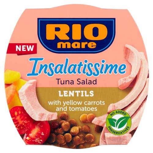 Gotowe danie tuńczyk z soczewicą Rio Mare 160 g