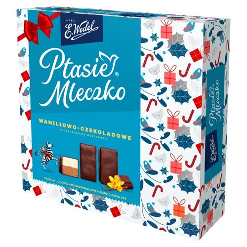 Ptasie Mleczko waniliowo-czekoladowe E.Wedel 340 g