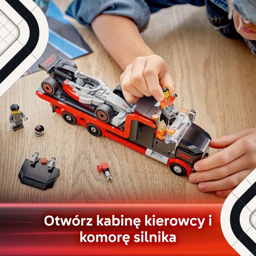 Zabawka City Ciężarówka F1® z bolidem Audi F1® 60493 LEGO 1 sztuka