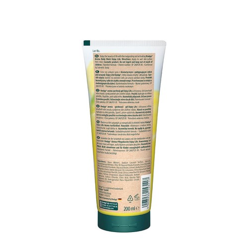Żel pod prysznic Enjoy life Litsea Cubeba   Kneipp 200 ml