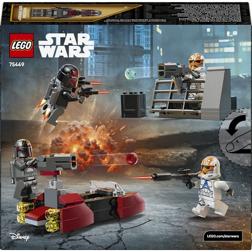 Star Wars™ Oblężenie Mandalory — zestaw bitewny 75449 LEGO 1 sztuka