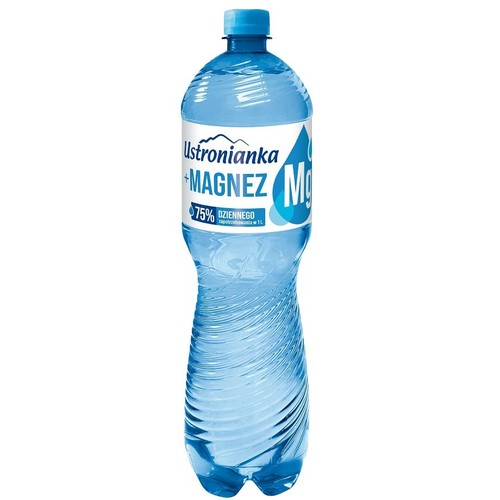 Woda mineralna z magnezem Ustronianka 1,5 l
