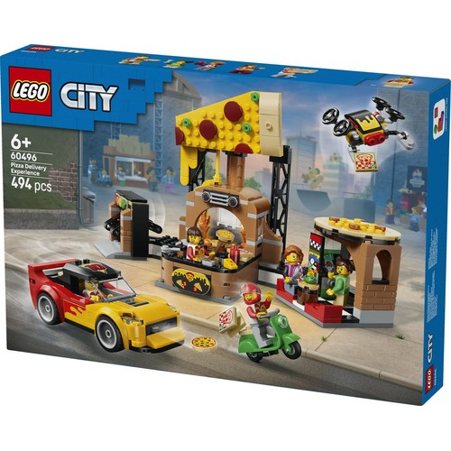 City Dostawa pizzy z pojazdami 60496 LEGO 1 sztuka