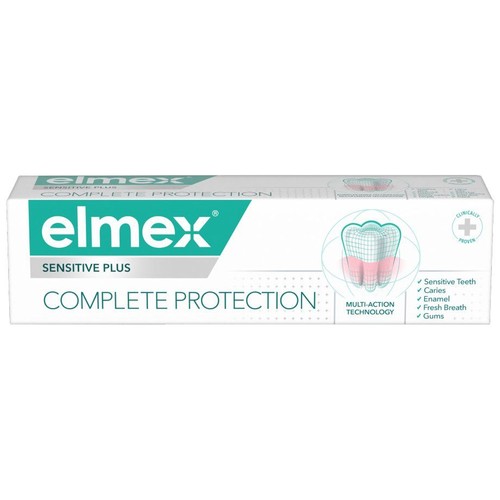 Pasta sensitive plus complete protection Elmex 75 ml