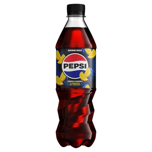 Napój gazowany Twist Zero o smaku cola z cytryną PEPSI 500 ml