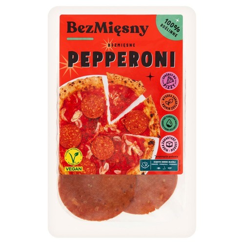 Bezmięsne pepperoni w plastrach Bezmięsny 100 g