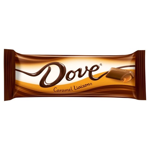 Baton czekoladowy z nadzieniem karmelowym Dove 50 g