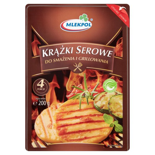 Krążki serowe do smażenia i grillowania Mlekpol 200 g