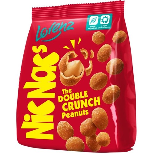 Orzeszki ziemne w chrupiącej panierce prażone NicNac's 125 g