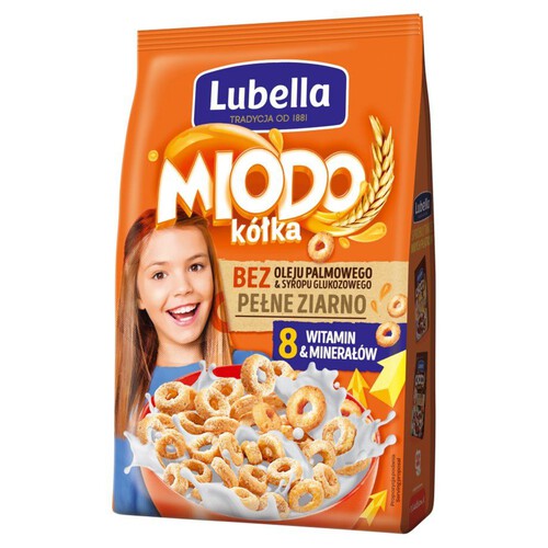 Mlekołaki Miodo kółka Lubella 500 g