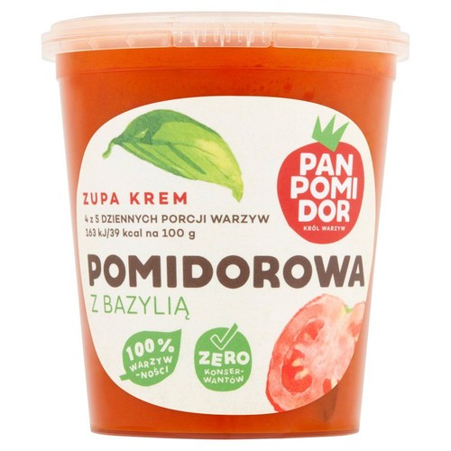 Zupa pomidorowa z bazylią  Pan Pomidor 400 g