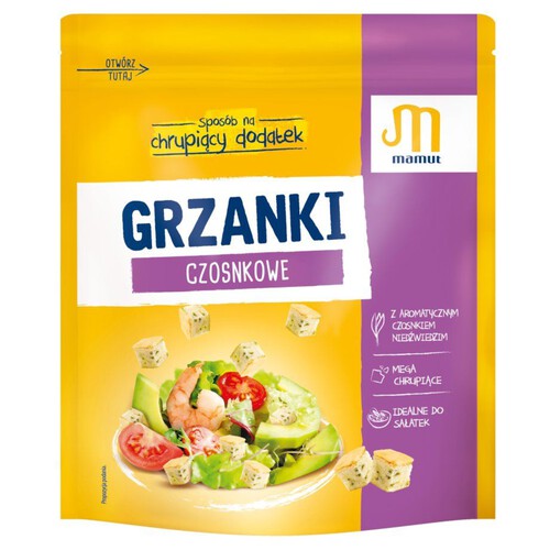 Grzanki czosnkowe Mamut 150 g