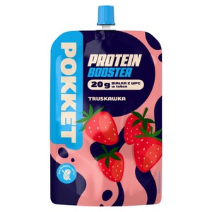 Mus proteinowy truskawka Pokket 180 g