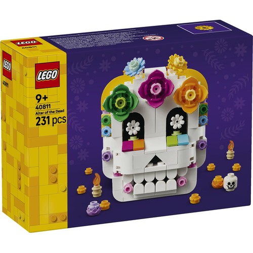 Ozdoba z czaszką LEGO® Ołtarz dla zmarłych Día De Los Muertos 40811 LEGO 1 sztuka