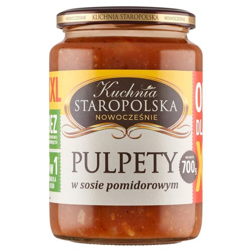 Pulpety w sosie pomidorowym Kuchnia Staropolska 700 g