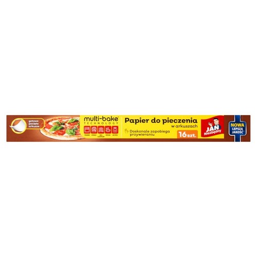 Papier do pieczenia w arkuszach Jan Niezbędny 16 sztuk