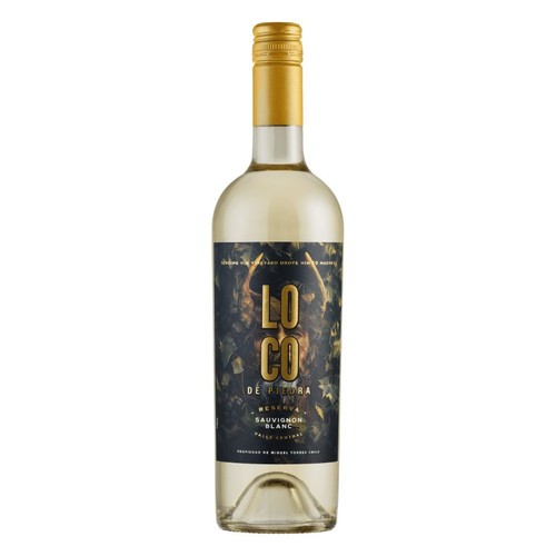 Wino białe wytrawne Sauvignon Blanc Loco de Piedra 750 ml