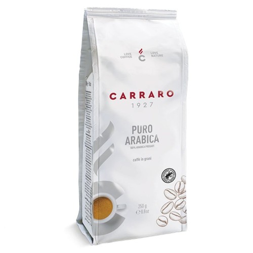 Kawa ziarnista Puro Arabica   CARRARO 250 g