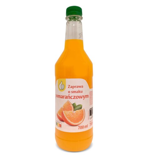 Zaprawa o smaku pomarańczowym Auchan 700 ml