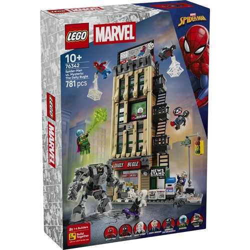 Marvel Spider-Man kontra Mysterio: Daily Bugle 76342 LEGO 1 sztuka
