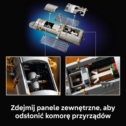 Icons Kosmiczny Teleskop Hubble’a 11382 LEGO 1 sztuka