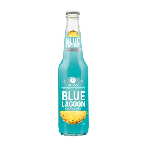 Drink alkoholowy Blue Lagoon alk. 4.7% obj.   LE COQ 330 ml