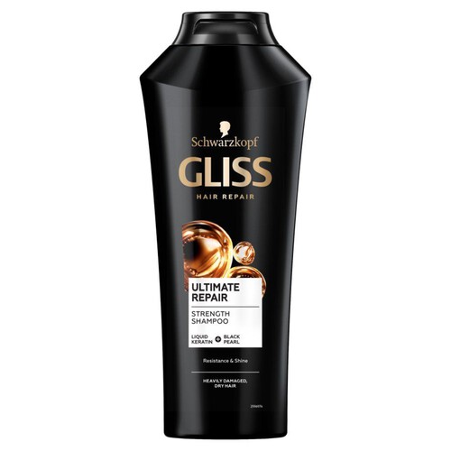 Szampon Gliss Kur Ultimate Repair z keratynowym serum Gliss 400 ml