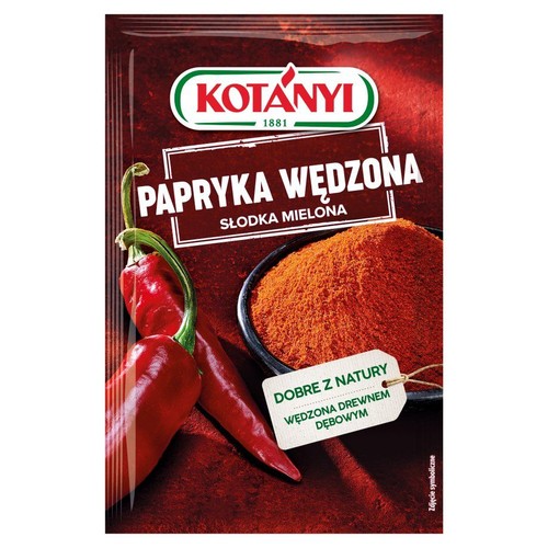Papryka wędzona słodka Kotányi 22 g