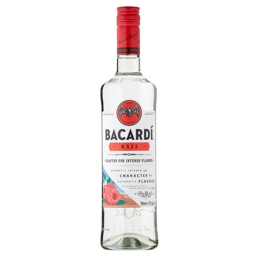 Rum jasny Razz aromatyzowany alk. 32,0% obj. Bacardi 700 ml