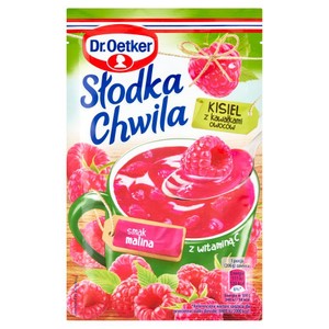 Słodka chwila kisiel o smaku malinowym  Dr.Oetker 32 g