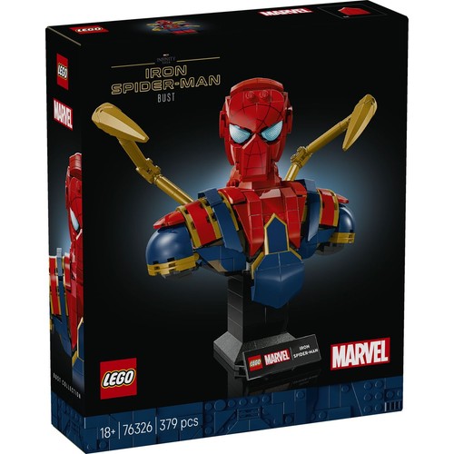 Zestaw Marvel Popiersie Iron Spider-Mana 76326 LEGO 1 sztuka