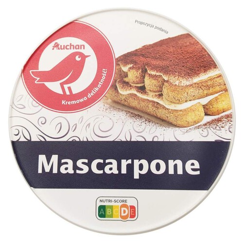 Mascarpone Auchan 500 g