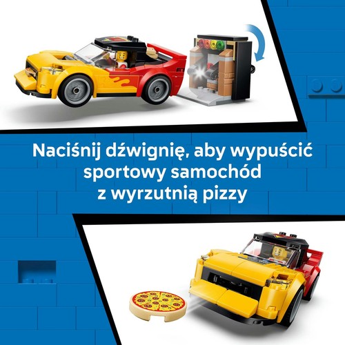 City Dostawa pizzy z pojazdami 60496 LEGO 1 sztuka