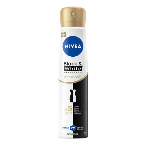 Invisible Silky Smooth Antyperspirant damski w sprayu NIVEA 250 ml