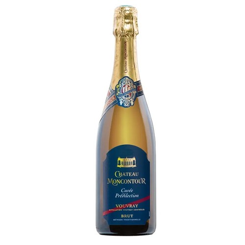 Wino białe musujące Vouvray Cuvée Prédilection Brut alk. 12,5% obj.   Château Moncontour 750 ml