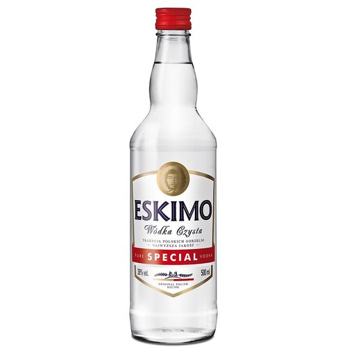 Wódka czysta Gold Special alk. 38,0% obj. Eskimo 500 ml