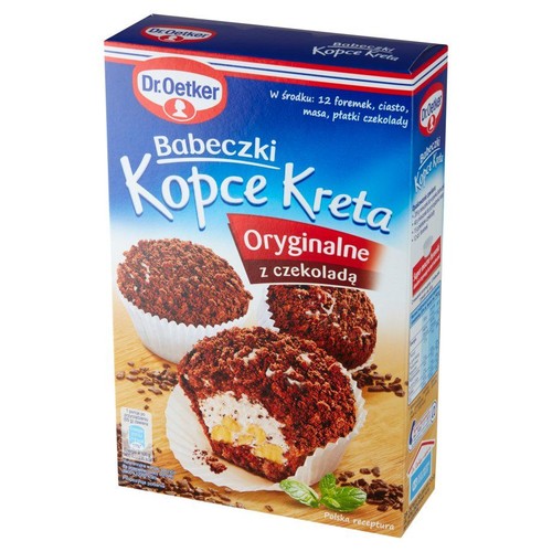 Babeczki Kopce Kreta z czekoladą  Dr.Oetker 264 g