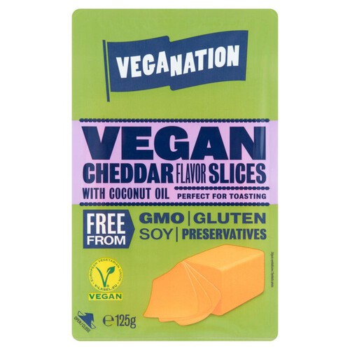 Ser wegański o smaku Cheddara VegaNation 125 g