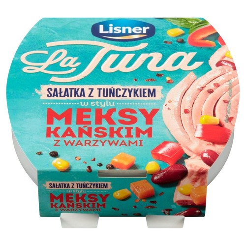 Sałatka z tuńczykiem w stylu meksykańskim z warzywami Lisner 160 g