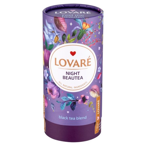 Herbata czarna z dzikimi jagodami Night Beautea Lovaré 80 g