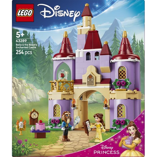 Disney Zaczarowany zamek Pięknej i Bestii 43289 LEGO 1 sztuka