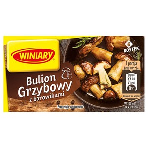 Bulion grzybowy z borowikami.  Winiary 60 g