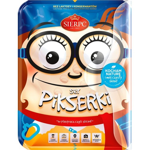 Ser Pikserki podpuszczkowy dojrzewający bez laktozy Sierpc 135 g