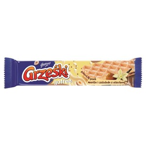 Gofree Wafel przekładany kremem waniliowo-czekoladowym  Grześki 33 g