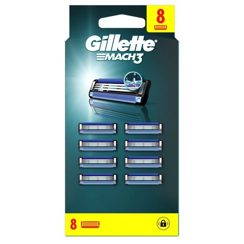 Wkłady do maszynki Mach3 Gillette 8 sztuk