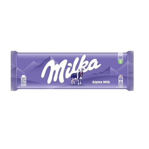 Czekolada mleczna z mleka alpejskiego Milka 250 g